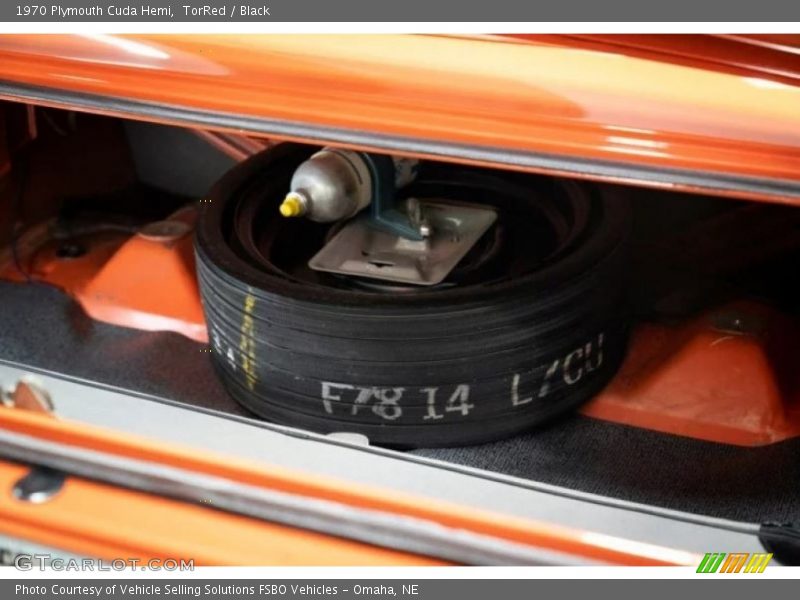  1970 Cuda Hemi Trunk