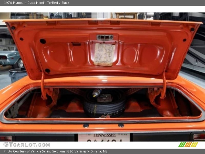  1970 Cuda Hemi Trunk