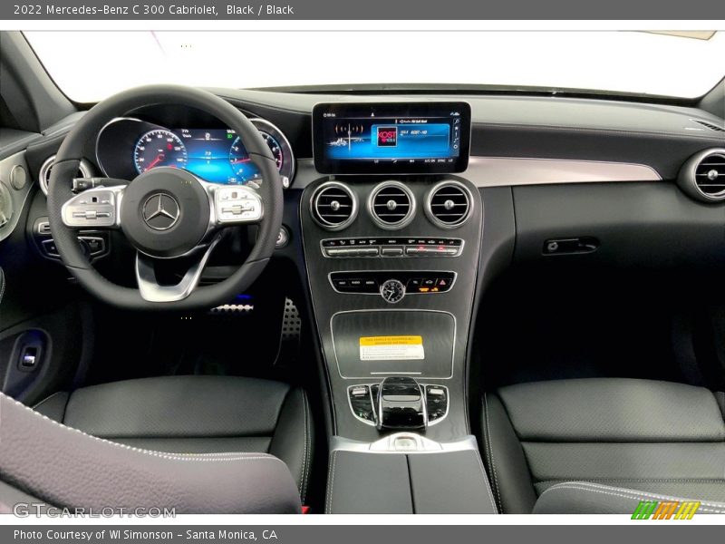 Black / Black 2022 Mercedes-Benz C 300 Cabriolet