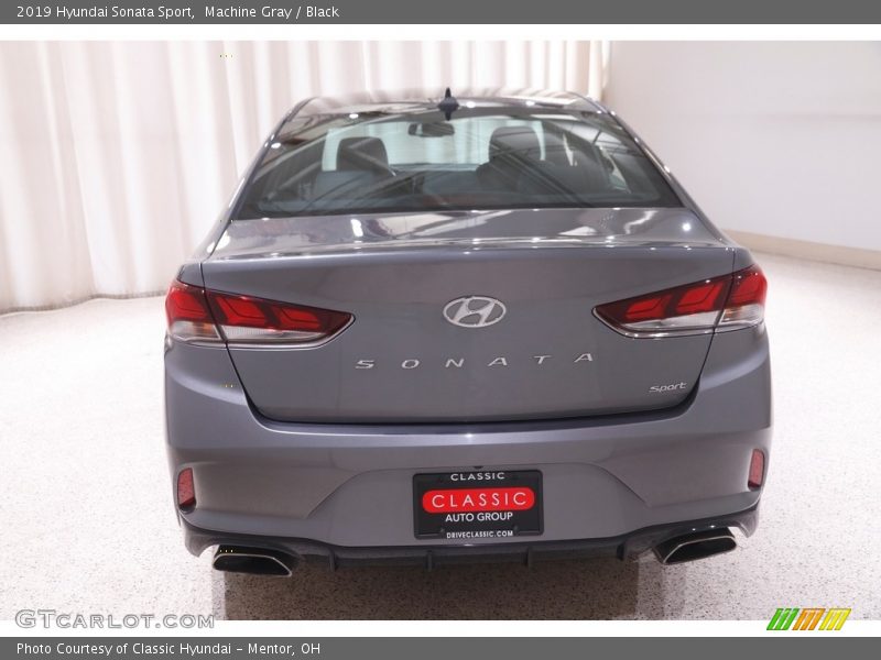 Machine Gray / Black 2019 Hyundai Sonata Sport