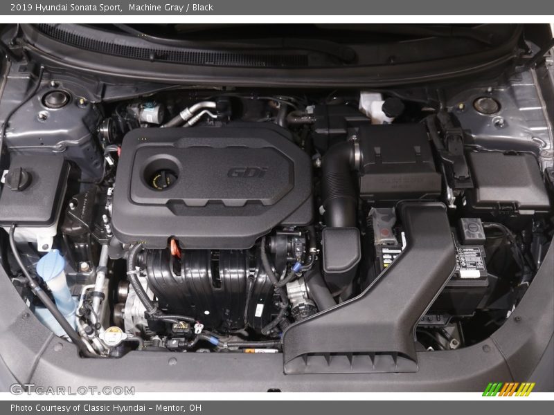 Machine Gray / Black 2019 Hyundai Sonata Sport
