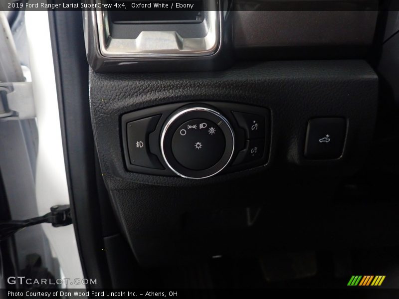 Oxford White / Ebony 2019 Ford Ranger Lariat SuperCrew 4x4