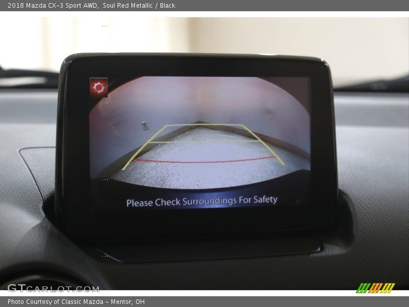 Soul Red Metallic / Black 2018 Mazda CX-3 Sport AWD