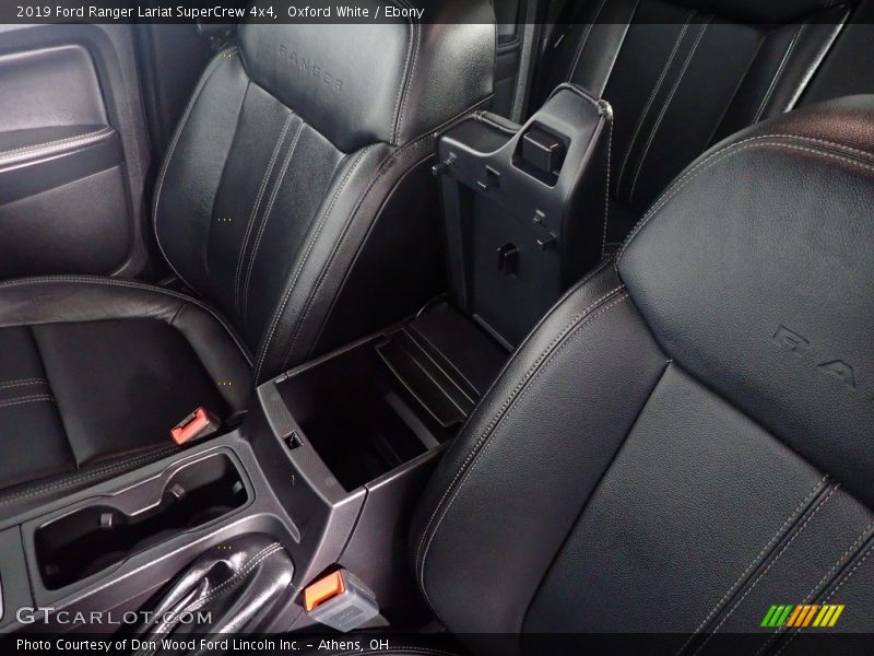 Oxford White / Ebony 2019 Ford Ranger Lariat SuperCrew 4x4