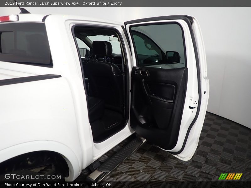 Oxford White / Ebony 2019 Ford Ranger Lariat SuperCrew 4x4