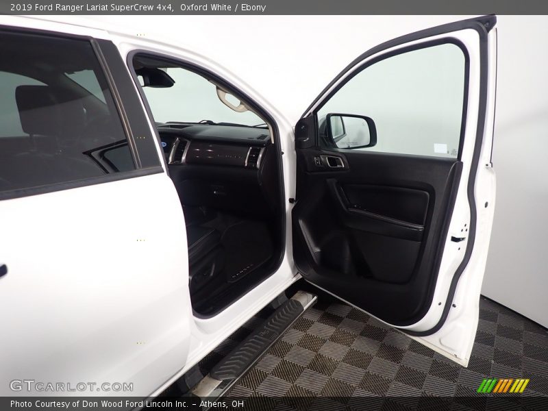 Oxford White / Ebony 2019 Ford Ranger Lariat SuperCrew 4x4