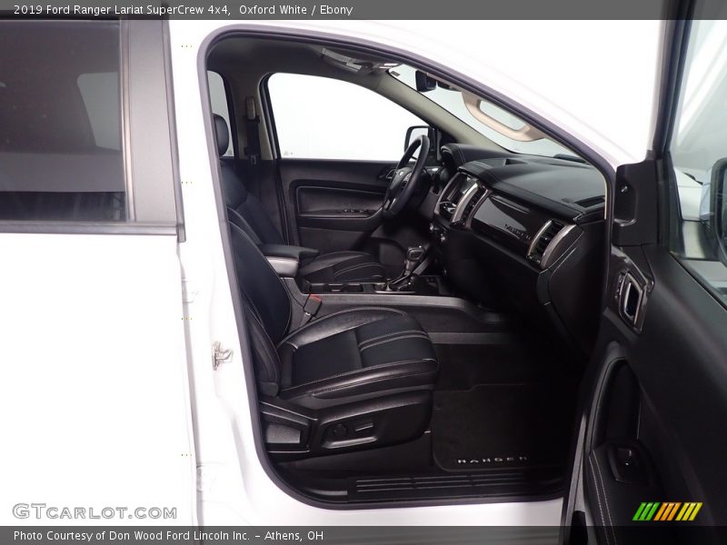 Oxford White / Ebony 2019 Ford Ranger Lariat SuperCrew 4x4