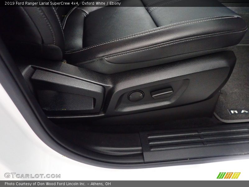 Oxford White / Ebony 2019 Ford Ranger Lariat SuperCrew 4x4