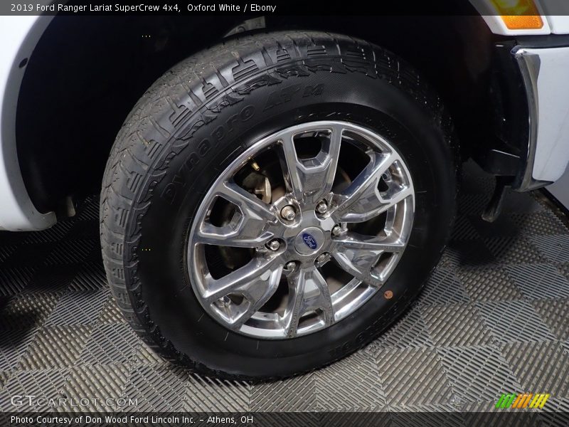Oxford White / Ebony 2019 Ford Ranger Lariat SuperCrew 4x4