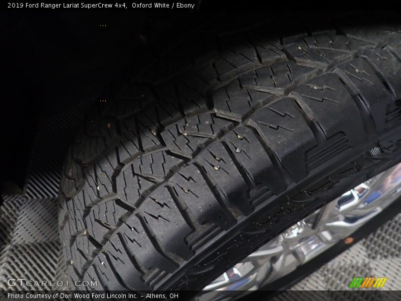 Oxford White / Ebony 2019 Ford Ranger Lariat SuperCrew 4x4