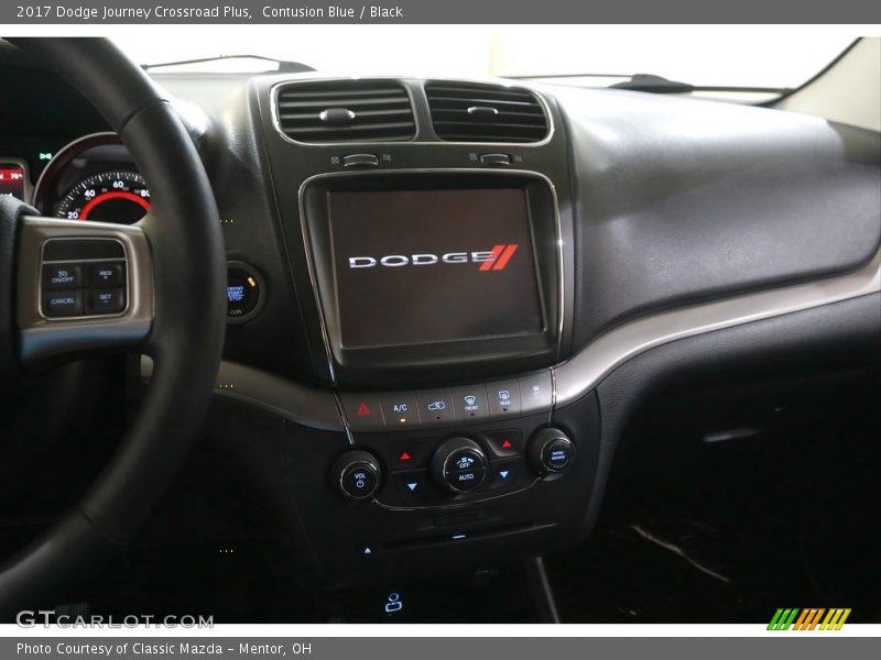 Contusion Blue / Black 2017 Dodge Journey Crossroad Plus