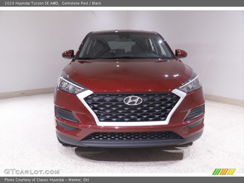 Gemstone Red / Black 2020 Hyundai Tucson SE AWD