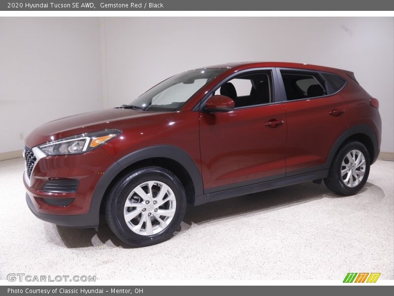 Gemstone Red / Black 2020 Hyundai Tucson SE AWD