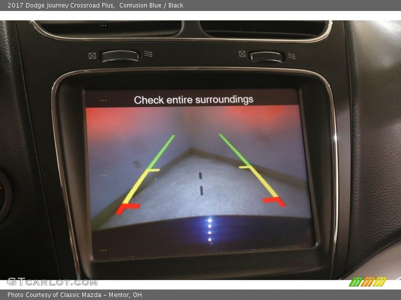 Contusion Blue / Black 2017 Dodge Journey Crossroad Plus