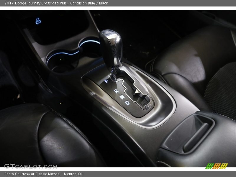 Contusion Blue / Black 2017 Dodge Journey Crossroad Plus