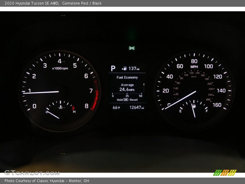 Gemstone Red / Black 2020 Hyundai Tucson SE AWD