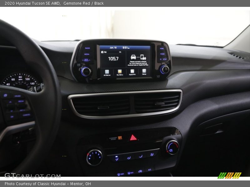 Gemstone Red / Black 2020 Hyundai Tucson SE AWD