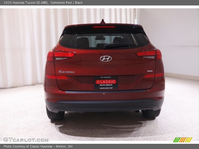 Gemstone Red / Black 2020 Hyundai Tucson SE AWD