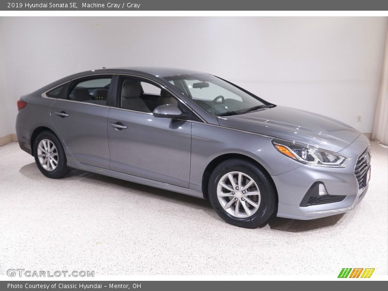 Machine Gray / Gray 2019 Hyundai Sonata SE