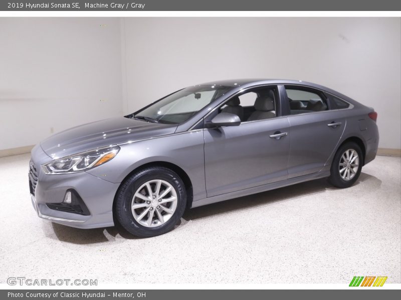 Machine Gray / Gray 2019 Hyundai Sonata SE