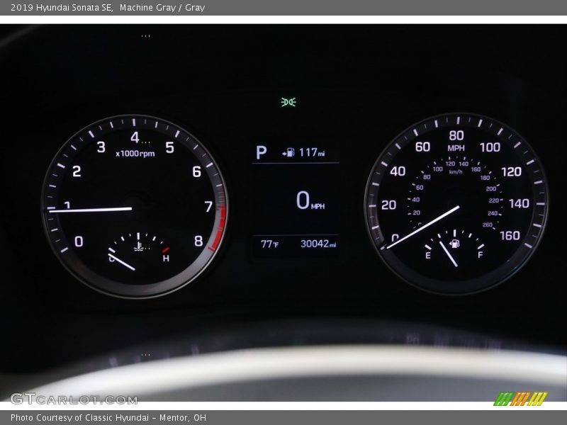 Machine Gray / Gray 2019 Hyundai Sonata SE