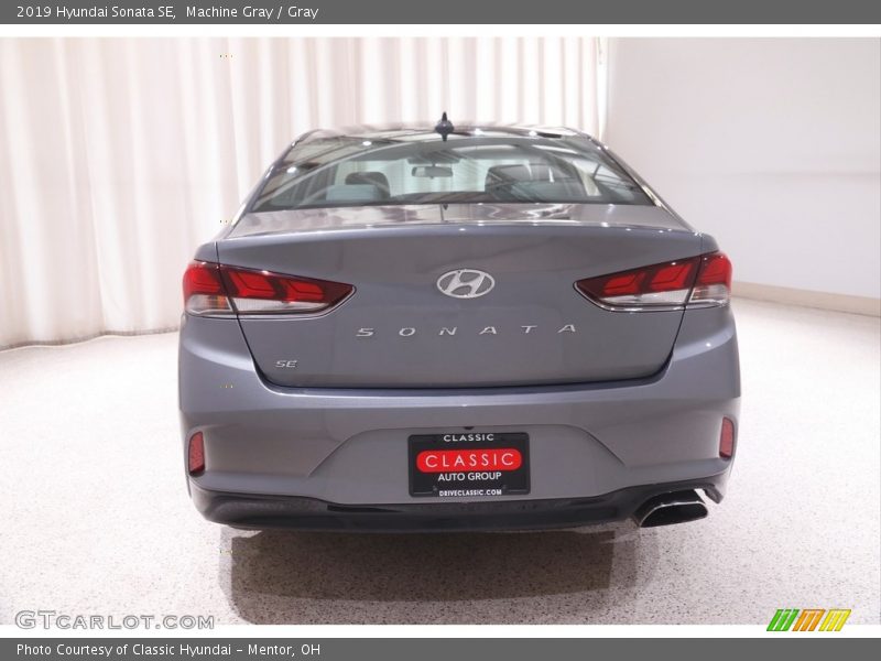 Machine Gray / Gray 2019 Hyundai Sonata SE