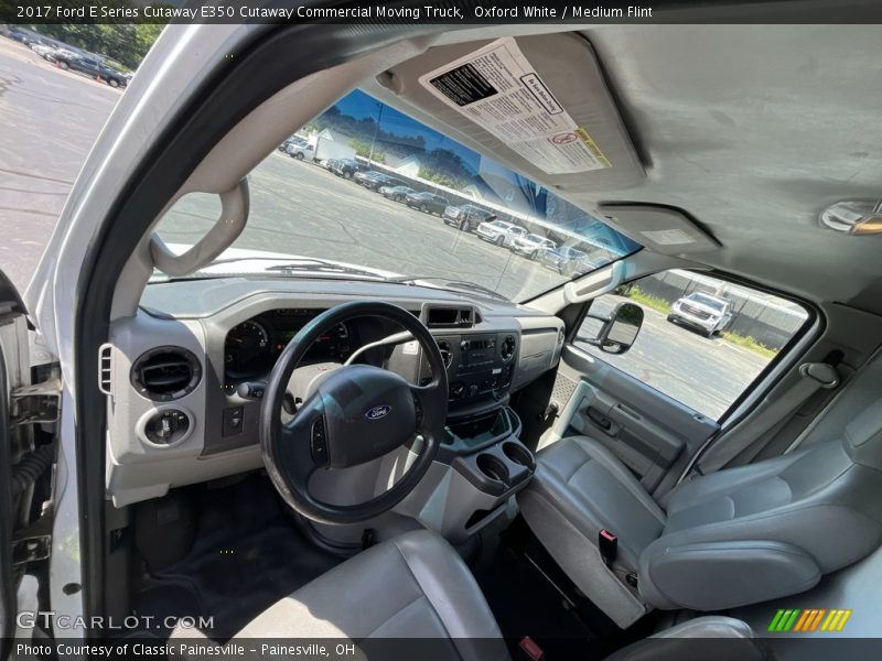 Oxford White / Medium Flint 2017 Ford E Series Cutaway E350 Cutaway Commercial Moving Truck