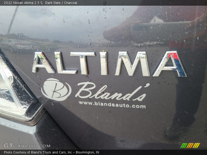 Dark Slate / Charcoal 2012 Nissan Altima 2.5 S