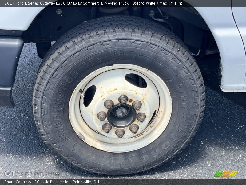 Oxford White / Medium Flint 2017 Ford E Series Cutaway E350 Cutaway Commercial Moving Truck