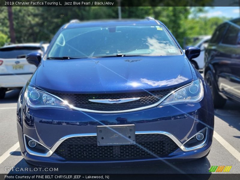 Jazz Blue Pearl / Black/Alloy 2019 Chrysler Pacifica Touring L