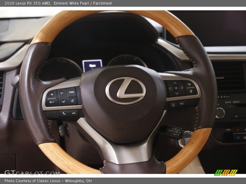 Eminent White Pearl / Parchment 2016 Lexus RX 350 AWD