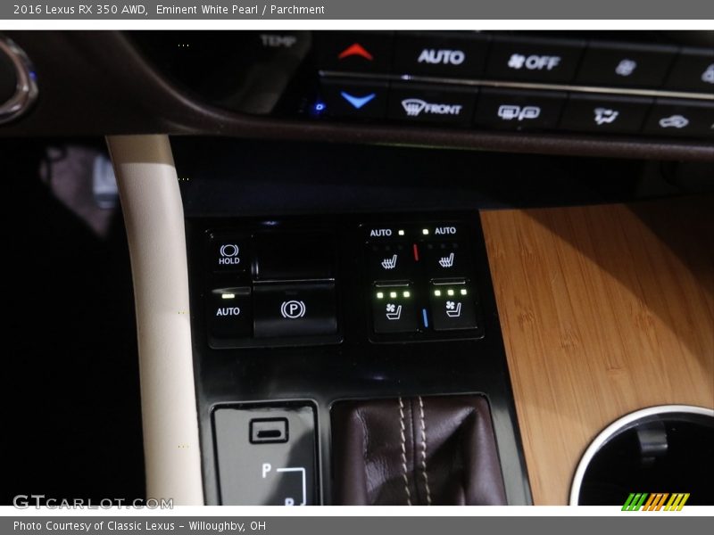 Eminent White Pearl / Parchment 2016 Lexus RX 350 AWD