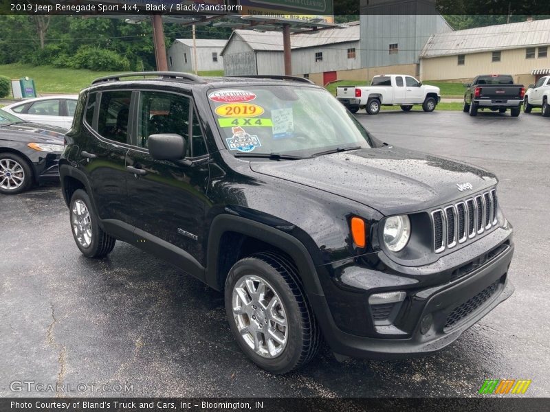 Black / Black/Sandstorm 2019 Jeep Renegade Sport 4x4