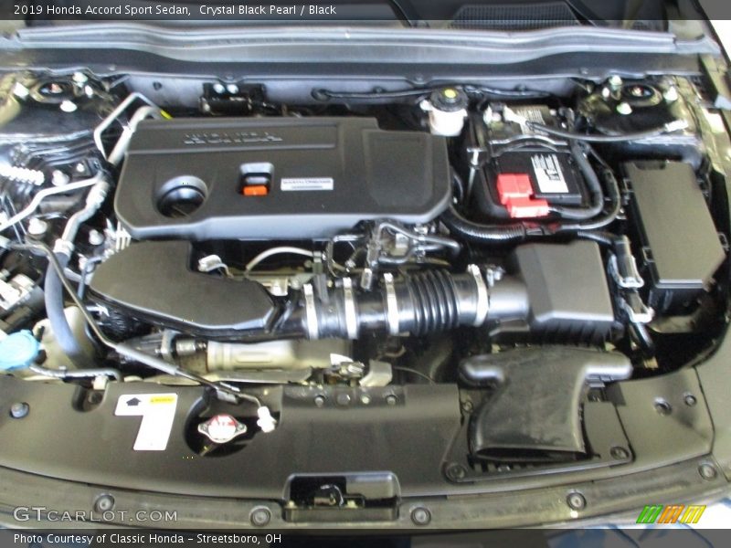 Crystal Black Pearl / Black 2019 Honda Accord Sport Sedan