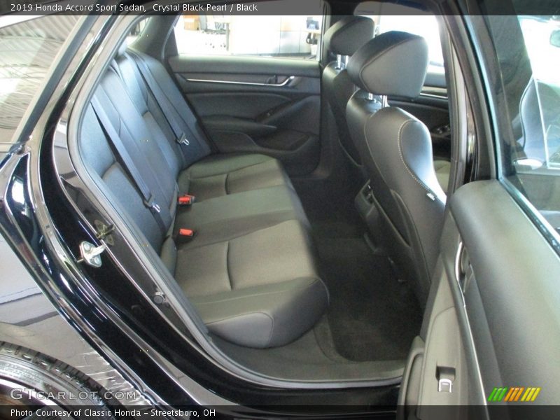 Crystal Black Pearl / Black 2019 Honda Accord Sport Sedan