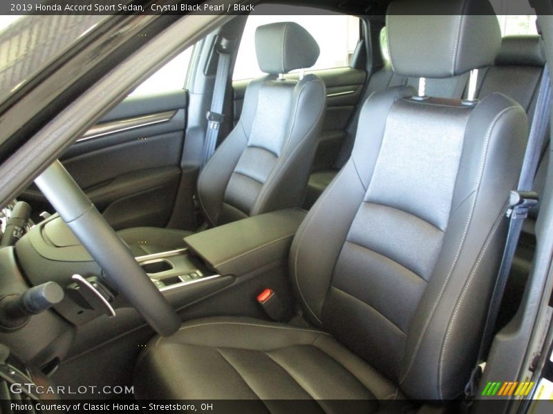 Crystal Black Pearl / Black 2019 Honda Accord Sport Sedan
