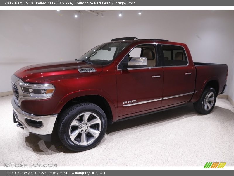 Delmonico Red Pearl / Indigo/Frost 2019 Ram 1500 Limited Crew Cab 4x4