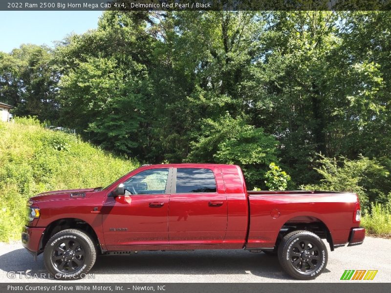  2022 2500 Big Horn Mega Cab 4x4 Delmonico Red Pearl