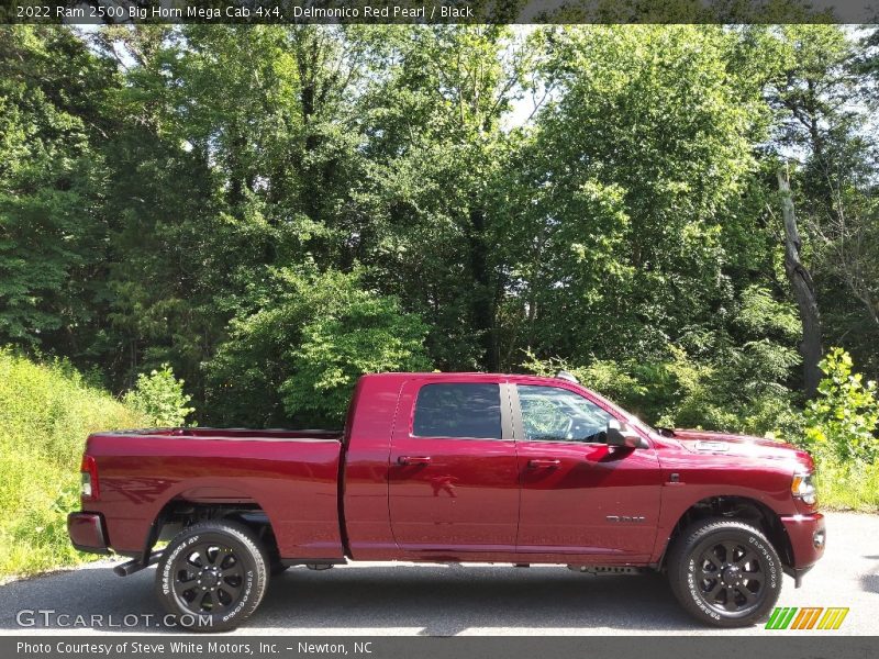  2022 2500 Big Horn Mega Cab 4x4 Delmonico Red Pearl