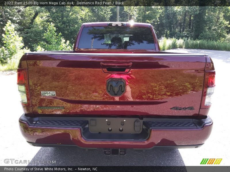 Delmonico Red Pearl / Black 2022 Ram 2500 Big Horn Mega Cab 4x4