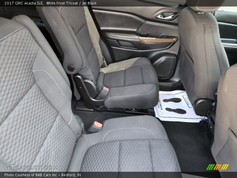 White Frost Tricoat / Jet Black 2017 GMC Acadia SLE