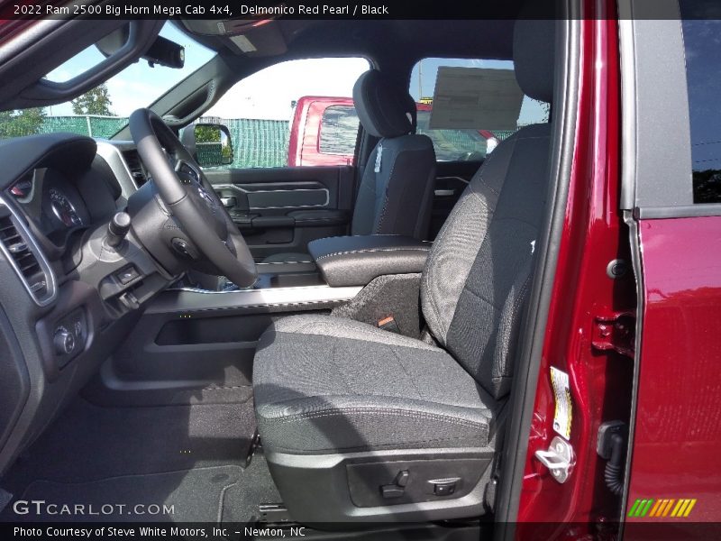 Delmonico Red Pearl / Black 2022 Ram 2500 Big Horn Mega Cab 4x4