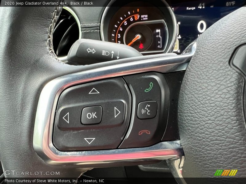 Black / Black 2020 Jeep Gladiator Overland 4x4