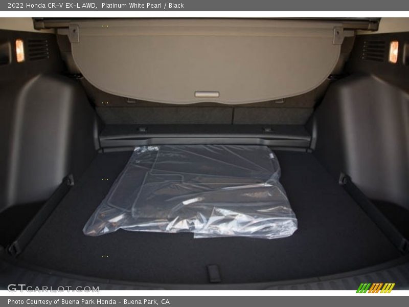 Platinum White Pearl / Black 2022 Honda CR-V EX-L AWD