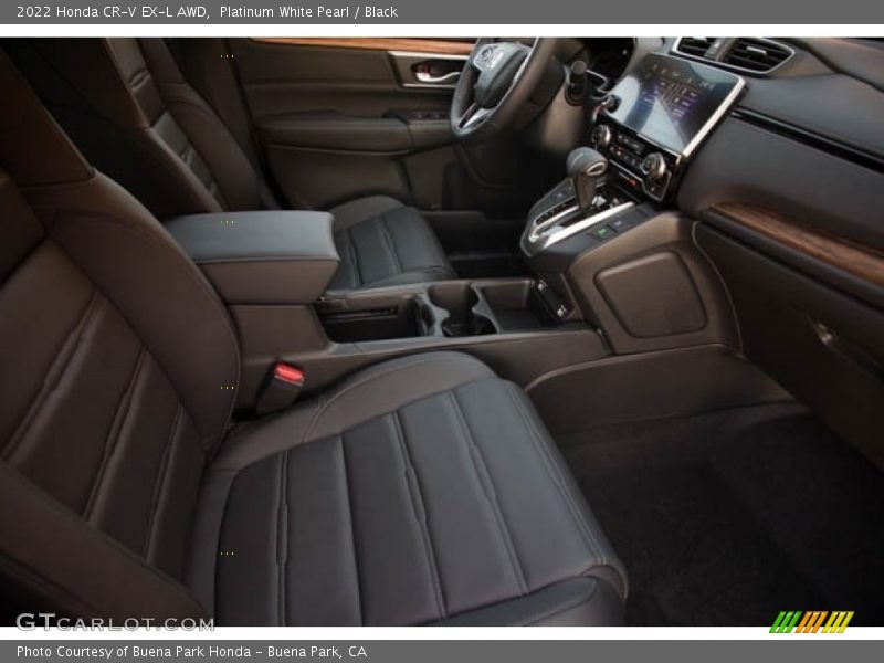 Platinum White Pearl / Black 2022 Honda CR-V EX-L AWD