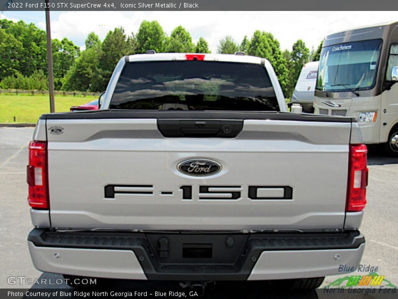 Iconic Silver Metallic / Black 2022 Ford F150 STX SuperCrew 4x4