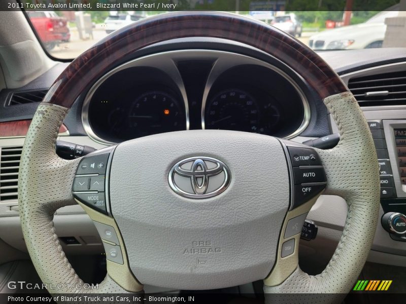 Blizzard White Pearl / Ivory 2011 Toyota Avalon Limited