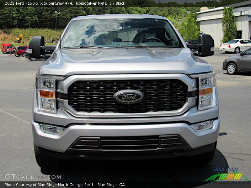 Iconic Silver Metallic / Black 2022 Ford F150 STX SuperCrew 4x4
