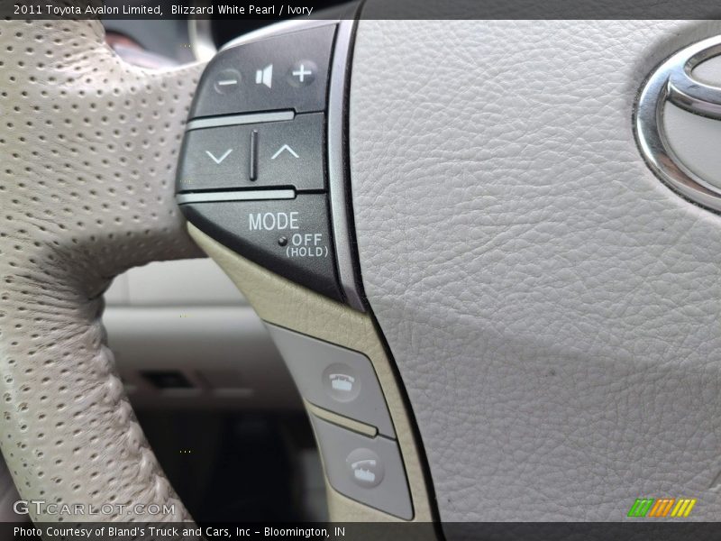 Blizzard White Pearl / Ivory 2011 Toyota Avalon Limited