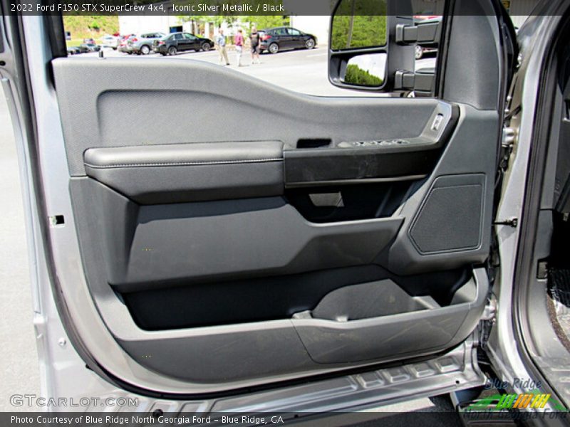 Iconic Silver Metallic / Black 2022 Ford F150 STX SuperCrew 4x4